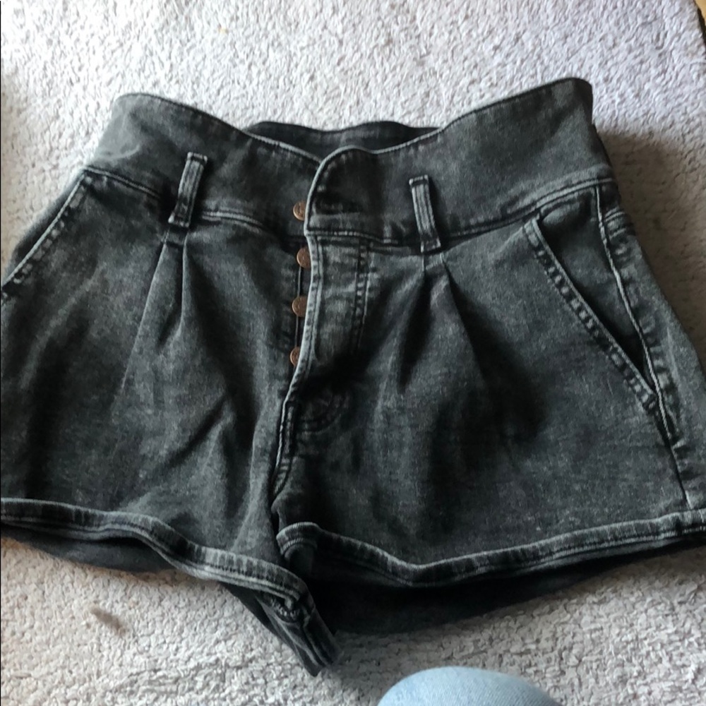 High waisted shorts